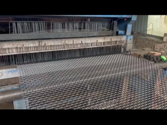 Stainless steel 304 316 crimped woven wire mesh