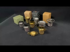 Stainless steel tea strainers