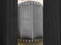 stainless steel chain driven spiral wire mesh conveyor belt