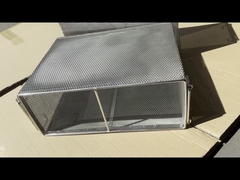 Customized double layers stainless steel wire mesh basket