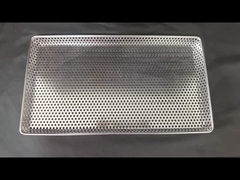 stainless steel perforated metal baking pan tray