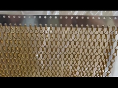 Aluminum Colorful Double Hook Chain Link Mesh Curtain