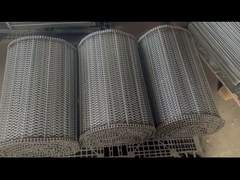 Metal Chain Driven Belt/Stainless Steel Spiral Wire Mesh Conveyor Belt