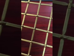 High-end Custom Copper and Stainless Steel Woven Wire Mesh and Metal Mesh Are Used for Home Cabinet 