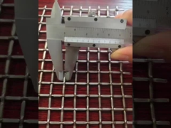 Metal Stainless Steel Decorative Architectural Wire Mesh Panels Facades Interior Wall