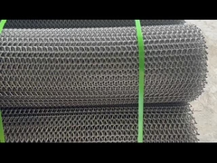 Stainless steel conveyor belt without chain