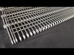 Carbon Steel Wire Mesh Conveyor Belt 1m-100m Length Polishing