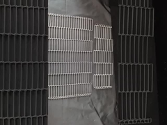 Heat Resistance Flexible Rods 304 Stainless Steel Ladder Mesh Conveyor Belt For Pizza Oven