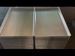Customized Metal Dehydrator Perforated Baking Tray Durable Stainless Steel For Baking Food