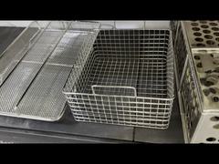 Different kinds of stainless steel wire mesh basket