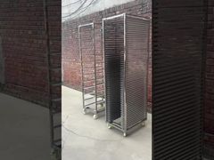 Baker Restaurant 6 12 15 32 Layers Stainless Steel Bakery Trolley Cart Sheet Pan Rack