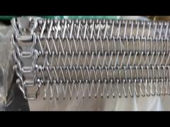Food Grade Stainless Steel Spiral Wire Mesh Conveyor Belt