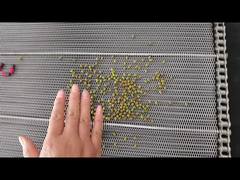 Food Grade Metal Chain Driven Spiral Mesh Stainless Steel Wire Belt for Oven Furnace