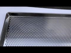 stainless steel perforated drying tray
