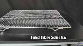 Stainless Steel Wire Mesh BBQ Drying Baking Tray