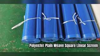 Plain Woven Polyester Mesh Conveyor Belt for Paper Making