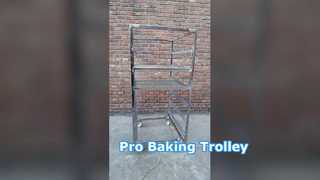Stainless Steel Baking Drying Cooling Trolley with Trays
