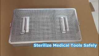 Stainless Steel Sterilization Basket for Medical Autoclave Box