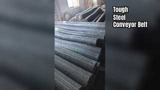 Stainless Steel Chain Link Spiral Wire Conveyor Mesh Belt