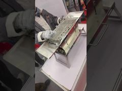 Foldable outdoor barbecue grill