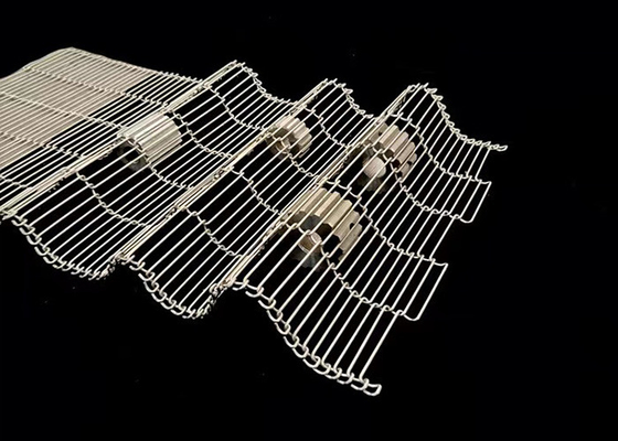 Good price 3mm Wire Mesh Conveyor Belt Stainless Steel Flat Flex For Chocolate online