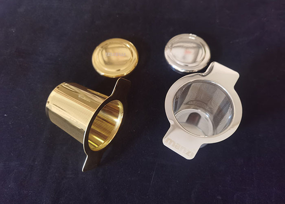 Good price Custom Logo Gold Stainless Steel Herb And Spice Infuser For Mug Cup online