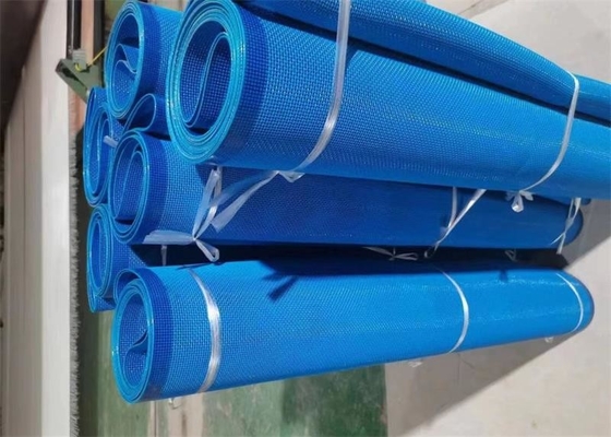 Good price Wear Resisting Monofilament Polyester Mesh Belt Plain Weave 940N/Cm-1200N/Cm online