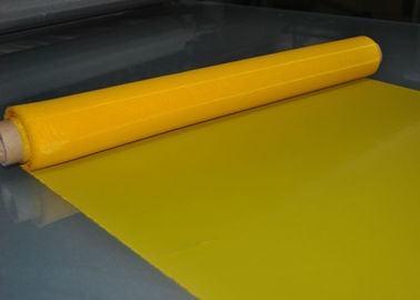 Good price 61T - 64 Micron Polyester Screen Printing Mesh For T- Shirt Printing , 157cm Width online