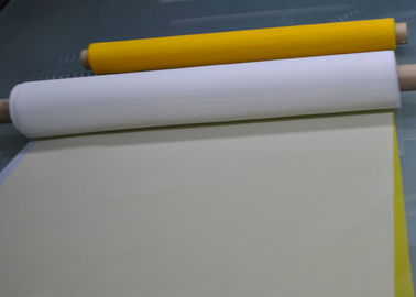 Good price 165T-31 Silk Screen Mesh Roll For PCB / Glass Printing , White / Yellow Color online
