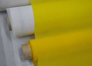 Good price 55 Thread Polyester Printing Mesh 77T For T- Shirt / Textile , Yellow Color online