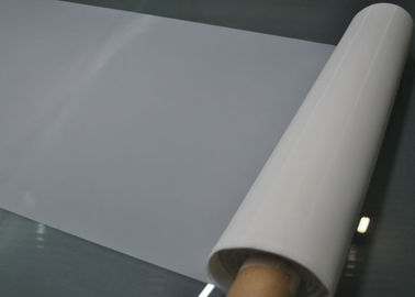 Good price Low Elasticity White Polyester Bolting Cloth 60 Mesh For PCB Printing / Filtration online