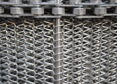 Good price High Strength Wire Mesh Conveyor Belt , Flat Flex Spiral Conveyor Belt online