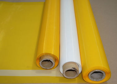 Good price 45 Inch Polyester Silk Screen Printing Mesh , 250 Mesh Screen Acid Resistance online