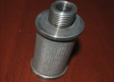 Good price Sintered / Perforated Stainless Steel Mesh Filter Cartridge Stable Structure online