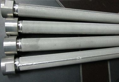 Good price High Filtering Accuracy Wire Mesh Filter Element For Water Treatment , SGS Listed online