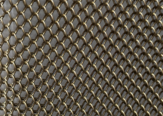 Good price Comesh Paint Copper Decorative Metal Mesh Screen In Partitions online