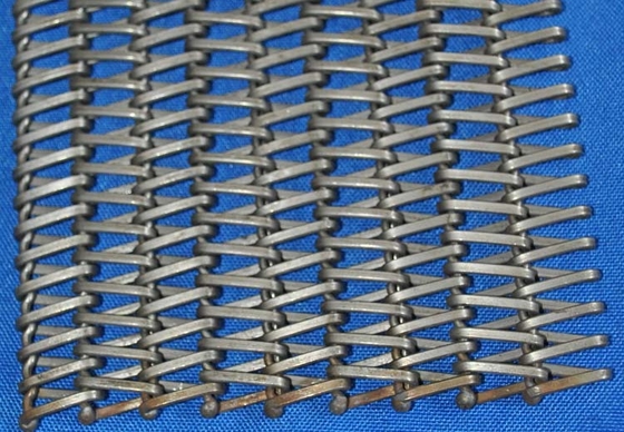 Good price Metal Wire Mesh Stainless Conveyor Belt Aisi 430 For Annealing Furnace Glass online