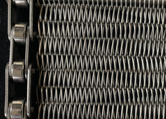 Good price High Temperature Food Grade Stainless Steel Wire Mesh Gratex Conveyor Belt For Food Industry online