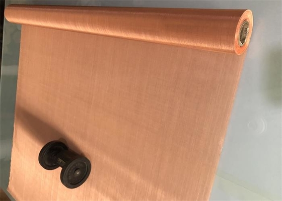 Good price Faraday Cage 200 Mesh Red Copper Shielding Fabric Wire Mesh Brass Phosphor Copper Wire Mesh online