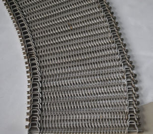 Good price Smooth Spiral Grid Wire Mesh Curved Convey Belt U shape side links online