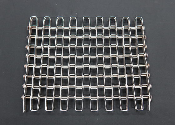 Good price Food Grade Stainless Steel Honeycomb Wire Mesh Conveyor Belt For Food Cooling And Freezing online