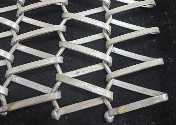 Good price High Working Temperature Stainless Steel Flat Spiral Wire Link Conveyor Belt For Drying Equipment And Continuous Ovens online