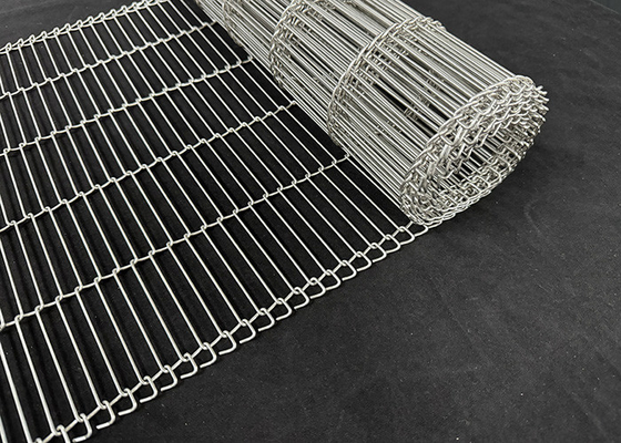 Good price Stainless Steel Wire Mesh Flat Flex Conveyor Belt For Chocolate Coating online