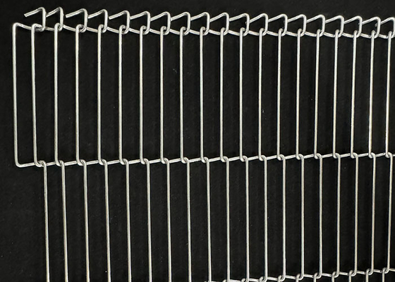 Good price Heat Resistance Flexible Rods 304 Stainless Steel Ladder Mesh Conveyor Belt For Pizza Oven online