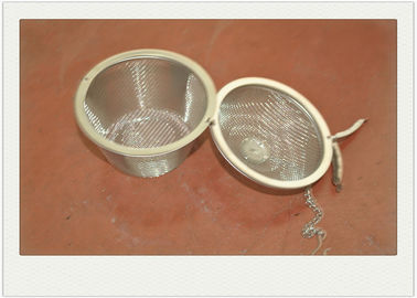 Good price Light Stainless Steel Wire Mesh Filter Tea Ball With Large Used For Filter Tea online