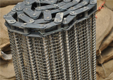 Good price Stainless Steel Wire Mesh Conveyor Belt With Chain Smooth Surface online