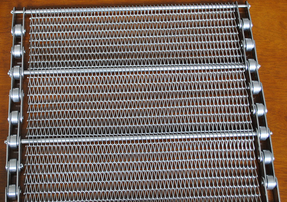 Good price Food Grade Heat Resistant Stainless Steel Metal Wire Mesh Chain Conveyor Belt online