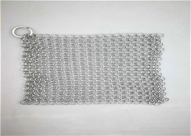Good price Professional Stainless Steel Pot Scrubber Sqaure Shape For Pan Cleaning online