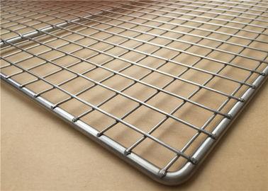 Good price Stainless Steel Wire Mesh Tray Light Weight With Heat Resistant FDA SGS online