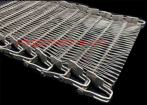 Good price Food Grade Stainless Steel 304 Wire Mesh Conveyor Belt For Spiral Oven Drying Freezing Baking online